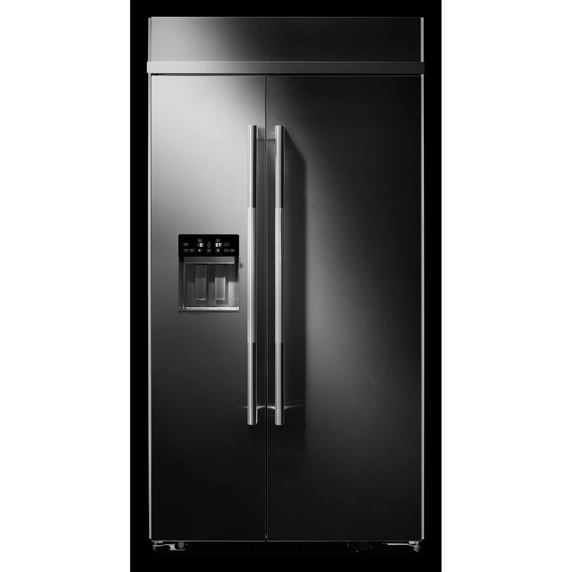 Jennair® RISE™ 42 Built-In Side-By-Side Refrigerator with External Ice and Water Dispenser JBSS42E22L