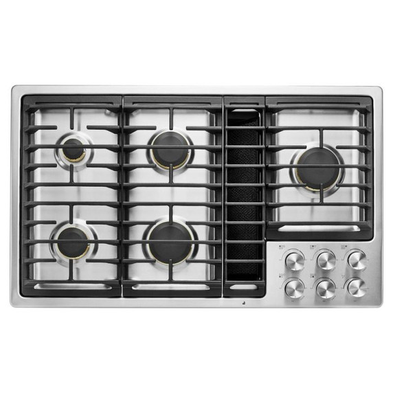 Jennair® 36” JX3™ Gas Downdraft Cooktop JGD3536GS