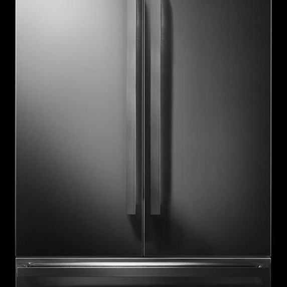 Jennair® Noir™ 42" (106.7 cm) Fully Integrated Built-In French Door Refrigerator Panel-Kit JBFFS42NHM