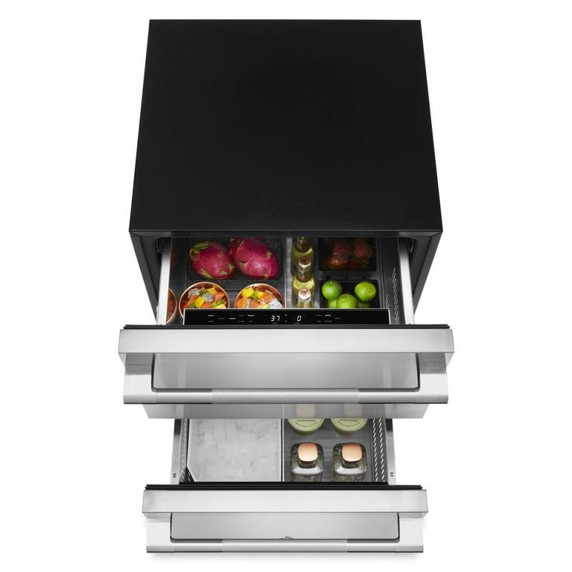 Jennair® RISE 24" Double Drawer Refrigerator/Freezer JUCFP242HL