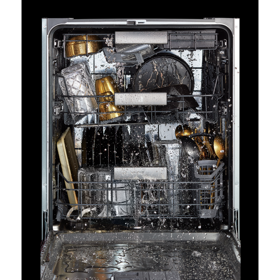 NOIR™ Fully Integrated Dishwasher with 3rd Level Rack with Wash JDAF5924RM