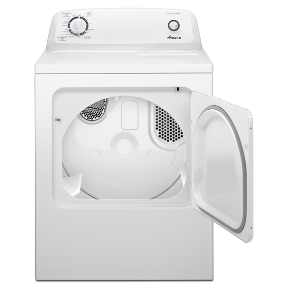 Amana® 6.5 cu. ft. Top-Load Electric Dryer with Automatic Dryness Control YNED4655EW