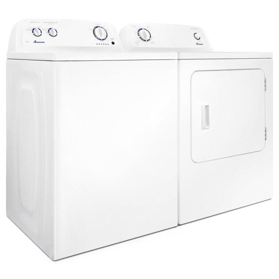 Amana® 6.5 cu. ft. Top-Load Electric Dryer with Automatic Dryness Control YNED4655EW