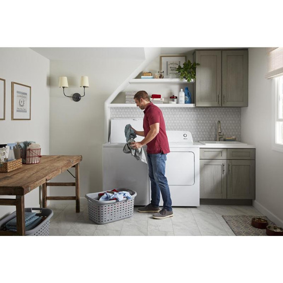 Amana® 4.4 cu. ft. Top-Load Washer with High Efficiency Agitator NTW4519JW