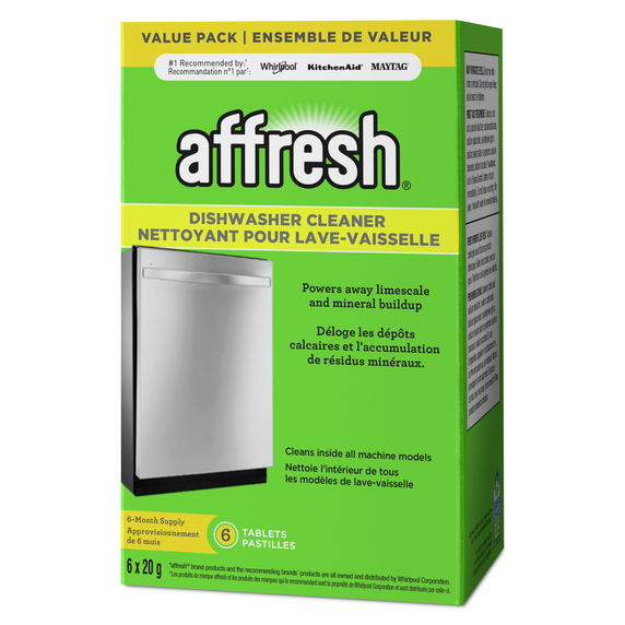 Affresh® Dishwasher Cleaner Tablets - 6 Count W10549851B