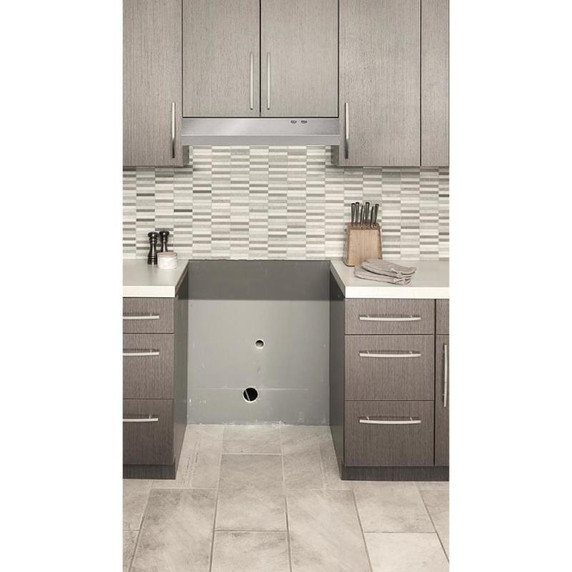 Whirlpool® 30" Range Hood with Dishwasher-Safe Full-Width Grease Filters WVU17UC0JS