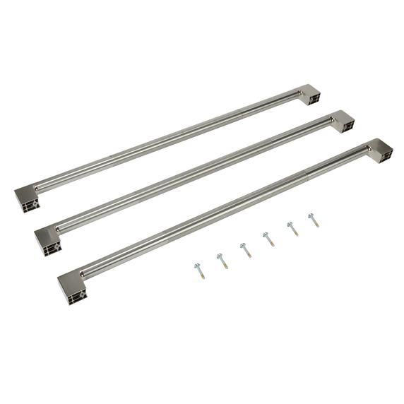 Refrigerator Handle Kit, RISE™ Stainless Steel, 42 FDBM (Qty 3 handles) W11296021