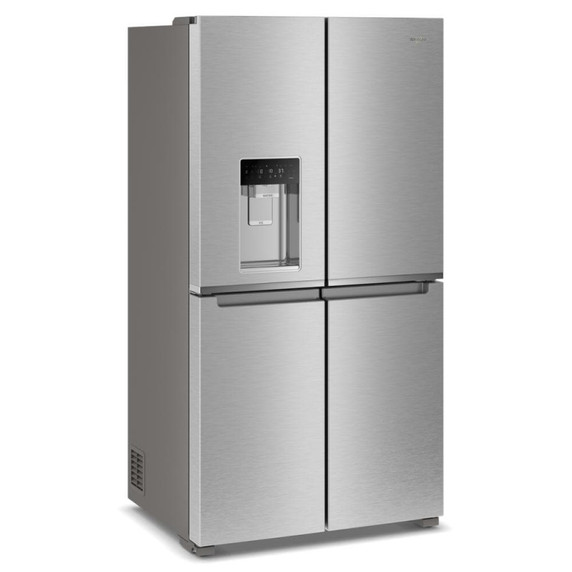 Whirlpool® 36-Inch Counter Depth 4 Door Refrigerator with Ice Maker in Door WRQC7836RZ
