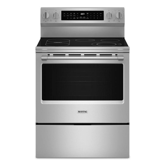 Maytag® 30-Inch True Convection Electric Range With Grill Mode - 5.3 Cu. Ft. YMFES8030RZ