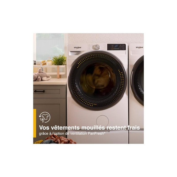 Whirlpool® 5.2 cu. ft. Smart Front Load ENERGY STAR® Certified Washer with FreshFlow™ Vent System WFW5720RW