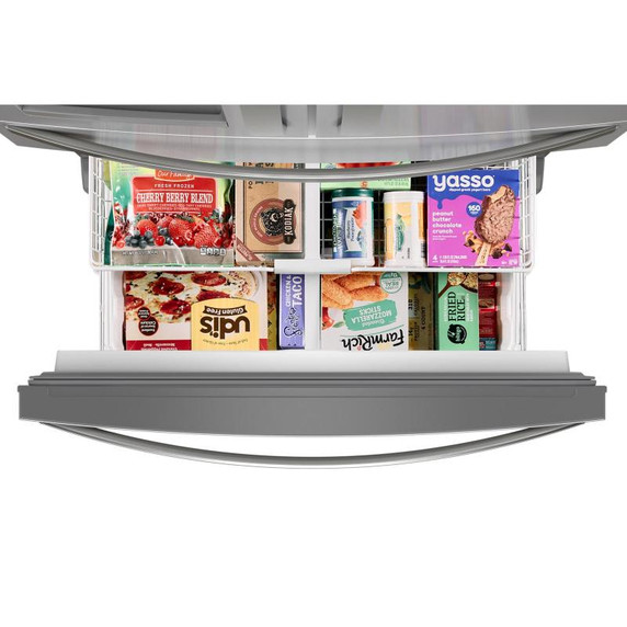 Whirlpool® 36-Inch Wide French Door Bottom Mount Refrigerator - 25 cu. ft. WRMF3636RZ
