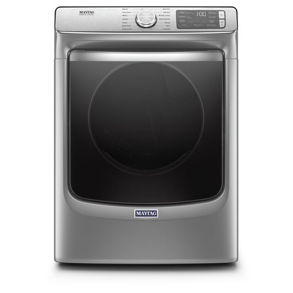 Scratch & Dent Smart Front Load Electric Dryer with Extra Power and Advanced Moisture Sensing with industry-exclusive extra moisture sensor - 7.3 cu. ft. YMED8630HC-B Scratch & Dent Smart Front Load Electric Dryer with Extra Power and Advanced Moisture Sensing with industry-exclusive extra moisture sensor - 7.3 cu. ft. YMED8630HC-B