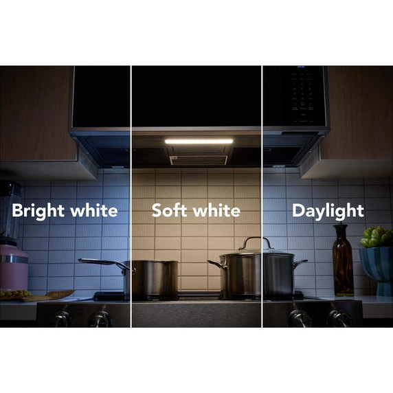 Kitchenaid® Smart Low Profile Microwave Hood Combination with Dual Fan Ventilation YKMML550RPS