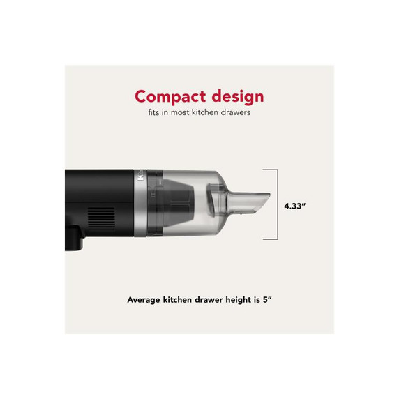 KitchenAid Go™ Cordless Kitchen Vacuum - battery included KKVR121BM