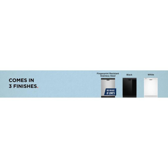 Amana® Dishwasher with Midnight Interior ADFS2524RW