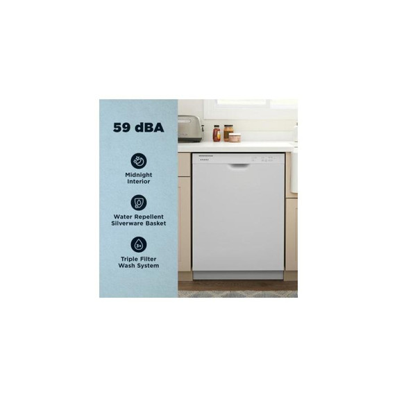 Amana® Dishwasher with Midnight Interior ADFS2524RW