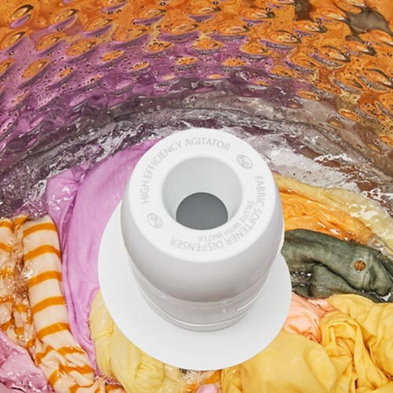 Whirlpool® 5.2 Cu. Ft. I.E.C. Top Load Agitator Washer with Built-In Faucet WTW5025SW