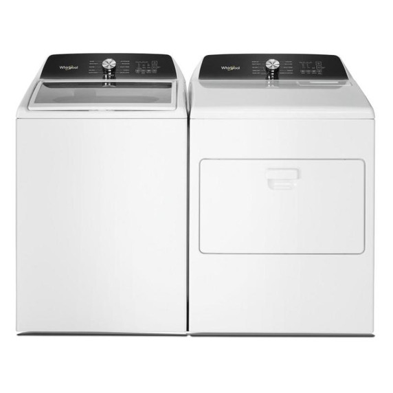 Whirlpool® 5.2 Cu. Ft. I.E.C. Top Load Agitator Washer with Built-In Faucet WTW5025SW