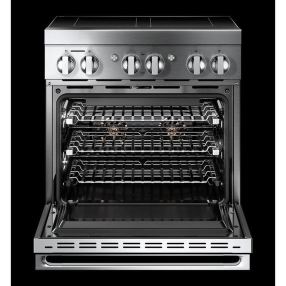 Jennair® NOIR™ 30" Induction Professional-Style Range JPIFC730RM