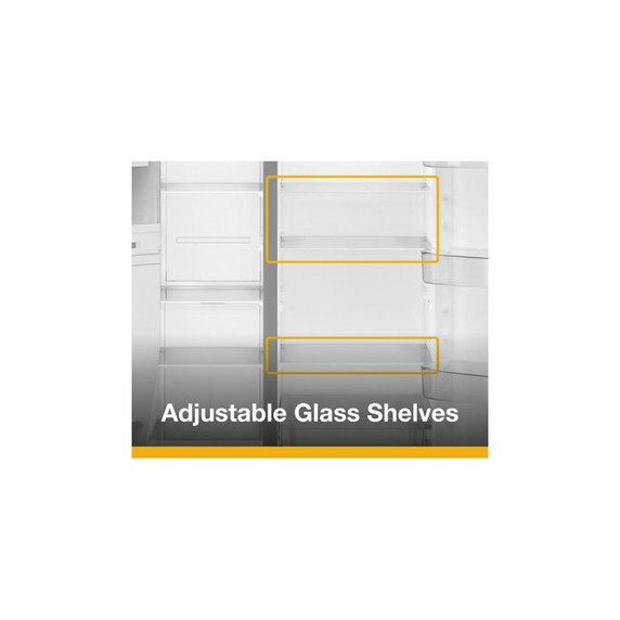 Whirlpool® 36-inch Full Depth Side-by-Side Refrigerator with TruCool™ System WRSF5536RZ Whirlpool® 36-inch Full Depth Side-by-Side Refrigerator with TruCool™ System WRSF5536RZ