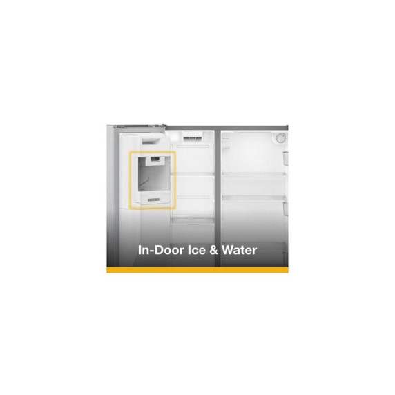 Whirlpool® 36-inch Full Depth Side-by-Side Refrigerator with TruCool™ System WRSF5536RZ