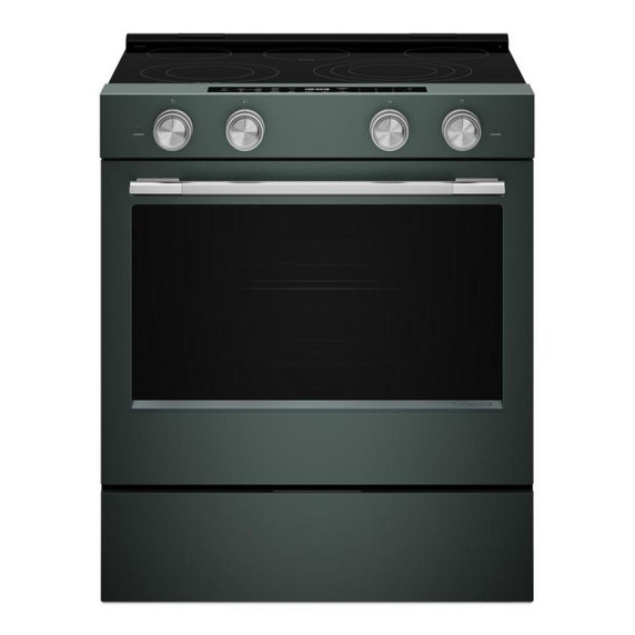 Kitchenaid® 5.3 Cu. Ft. Slide-in Electric Range with Two Even-Heat™ Hyper Elements and Convection Cooking Modes YKSES530SJP