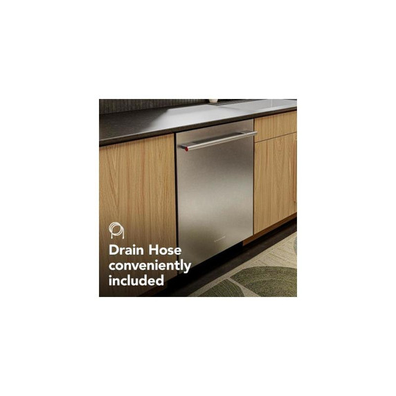 Kitchenaid® Third Level Utensil Rack Dishwasher with 30+ Total Wash Jets in PrintShield™ Finish, 47 dBA KDFS224SPS