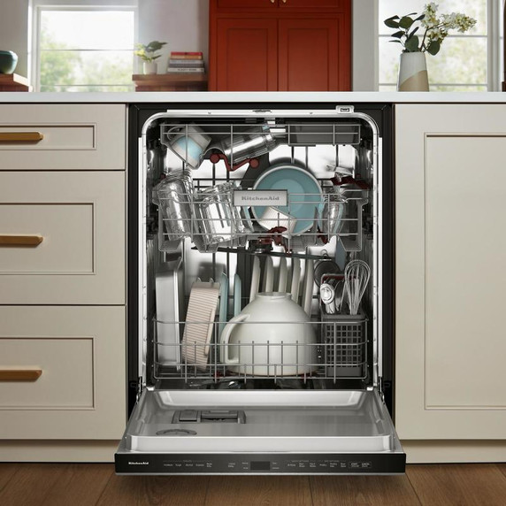 Kitchenaid® 360° Max Jets™ Third Rack Dishwasher with Advanced ProDry™ System and Ultra-bright LED Lighting, 44 dBA KDPS724SPS