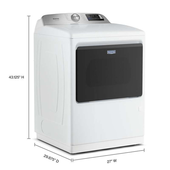 Maytag® 7.4 Cu. Ft. Pet Pro Top Load Gas Dryer with Extra Power and Sanitize Cycle MGD7205RW