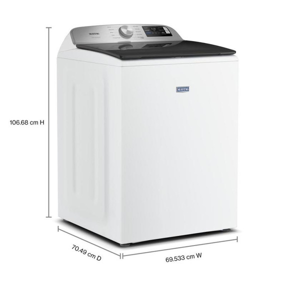 Maytag® 6.0 Cu. Ft. Top Load Agitator Washer with Extra Power and Smart Appliance MTW6205RW