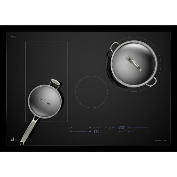 Jennair® 30" Oblivion Smart Induction Cooktop with Temperature-Controlled Cooking JICT730SB