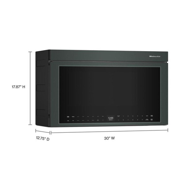 Kitchenaid® Multifunction Over-the-Range Microwave Oven with Flush Built-In Design YKMMF530PJP