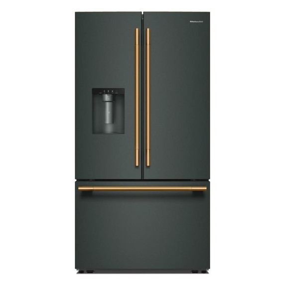 Kitchenaid® 30 cu. ft. French Door Refrigerator with Exterior Water and Ice KRFF436SJP