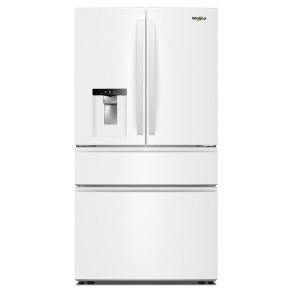Whirlpool® 29 Cu. Ft. Family-Sized Capacity French door refrigerator with Flexible Temperature Drawer WRMF3636SW