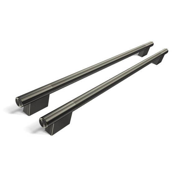 Black Ore Handle Hardware Accessory Kit for KitchenAid® Side by Side Refrigerator W11777160