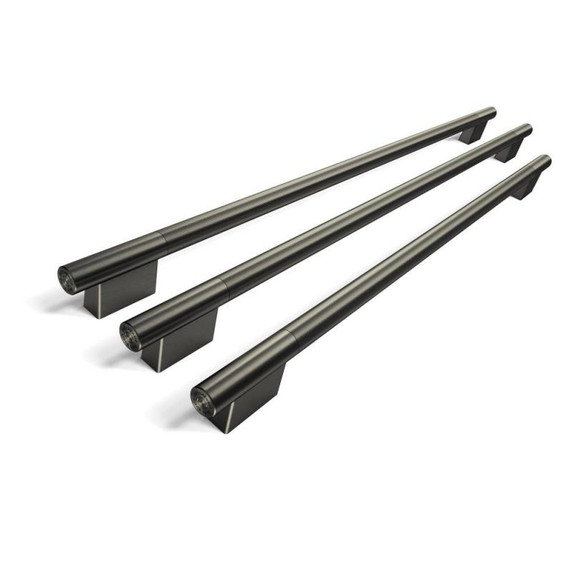 Black Ore Handle Hardware Accessory Kit for KitchenAid® 42" Built-In French Door Refrigerator W11777172