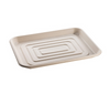 14x18" Heavyweight Sugarcane Fiber Serving Tray (100/Case)