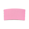 Solex pink coffee sleeve, front detail