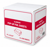 9x10.75 inch Pop Up Foil Sheets, 6 Boxes of 500 (3000/Case)