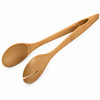 10" Bamboo Serving Tongs (50/Case)