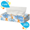 Kleenex 2 Ply Facial Tissue, Flat Box, 125 Sheets (48/Case)