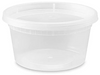 12 oz Heavy Duty Deli Cup & Lid Combo (240/Case)