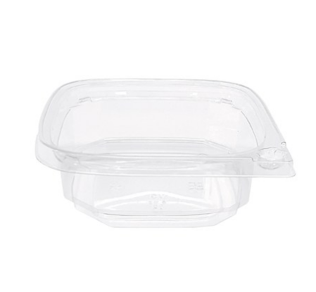 ButNLoc 8 oz Clear Square Deli Containers (500/Case) KEVIDKO