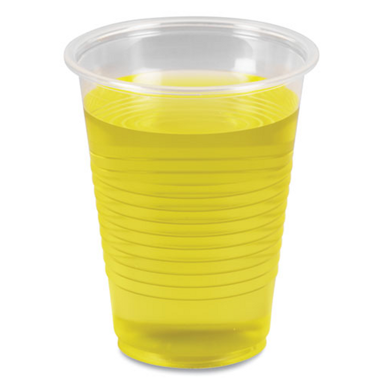 Reusable Cup PS Cristal Ribbed 200ml (25 Units)