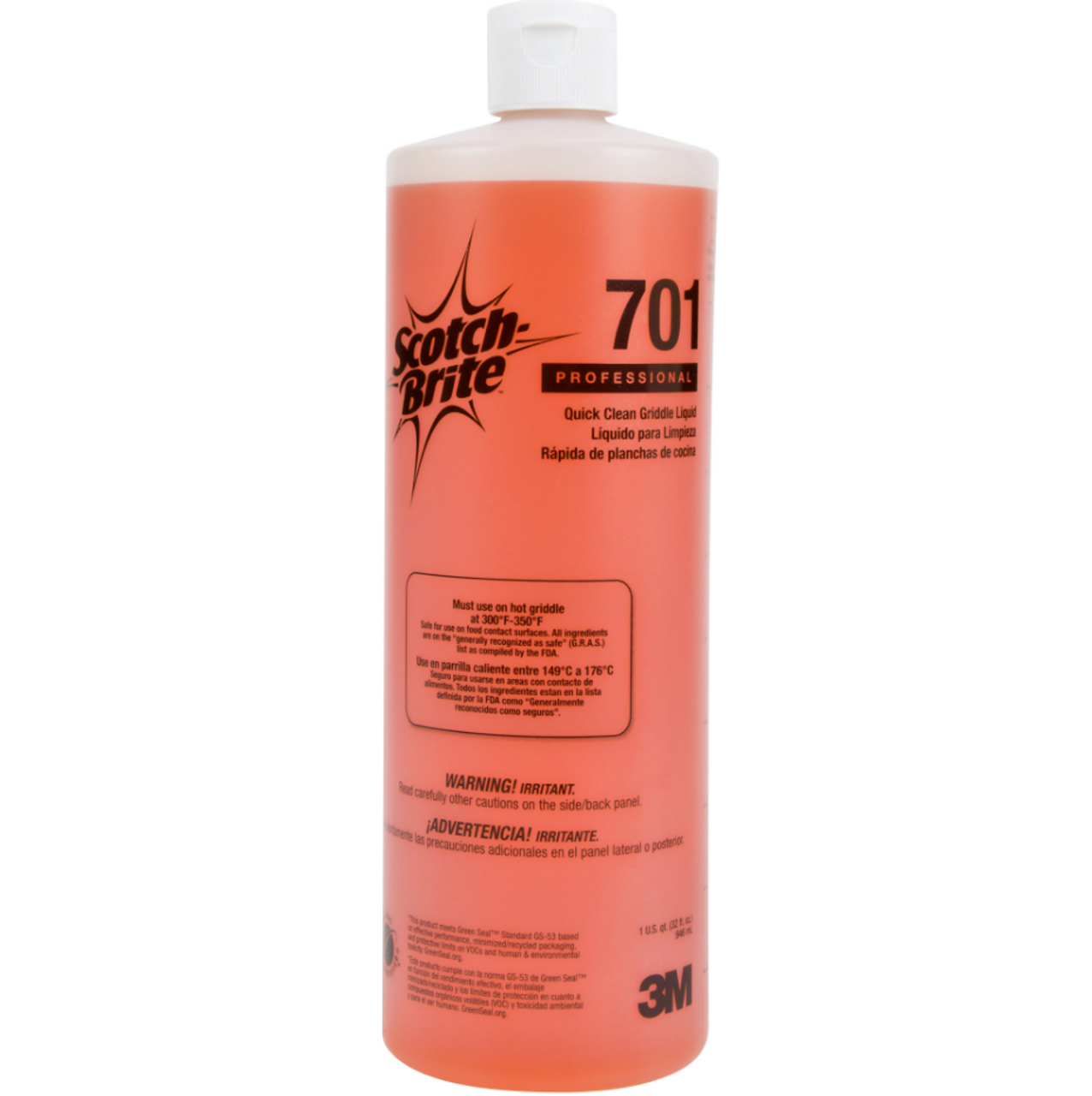 3M Scotch Brite Glass And Surface Cleaner Spray 32 Oz Bottle