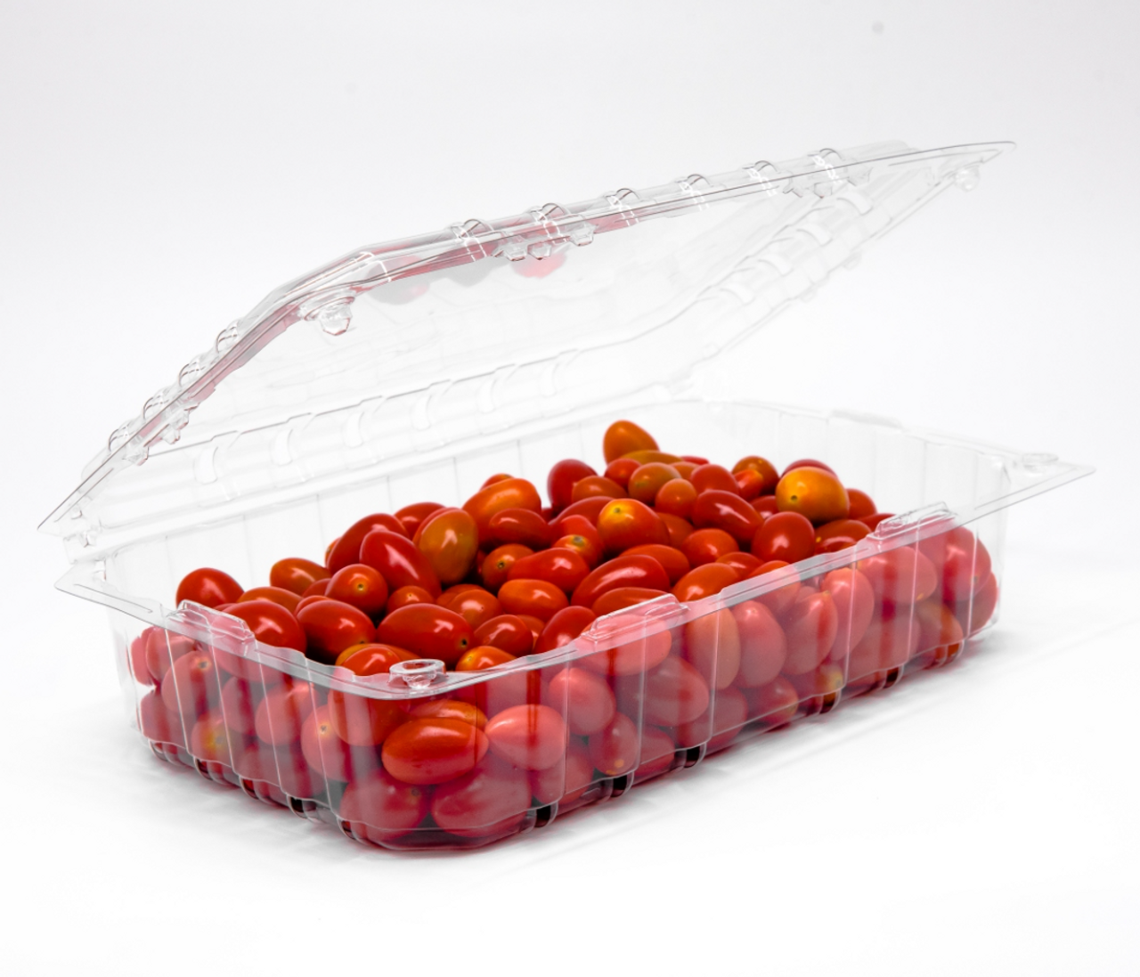 Clear Vented Clamshell Berry Container (1 Qt. & 320/Case)