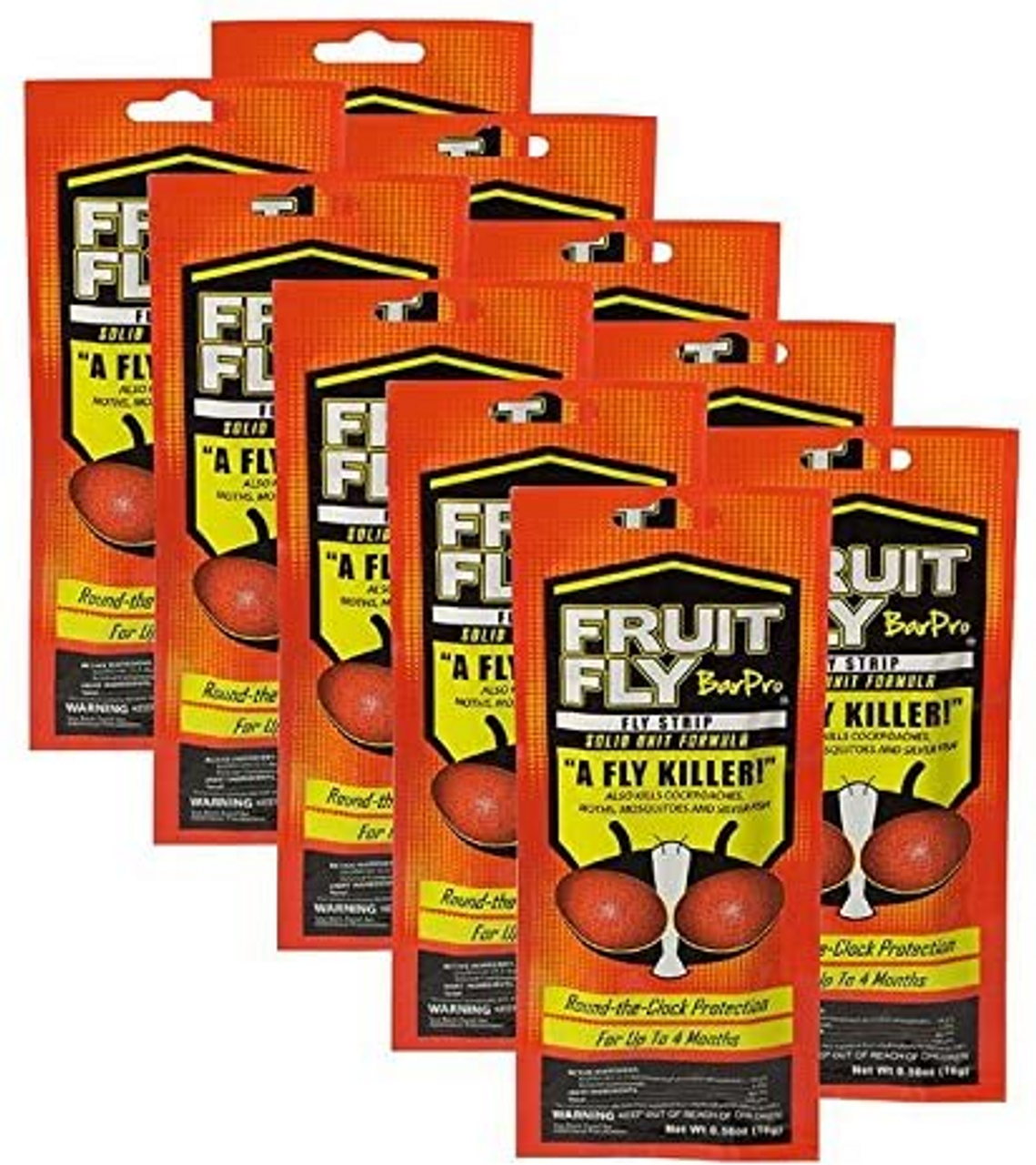 Fruit Fly BarPro Fly Strip, 0.56 ounce -- 5 per case