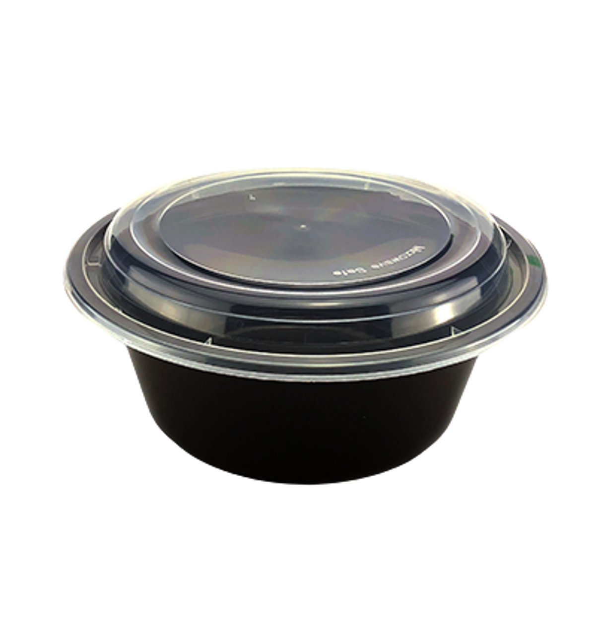 Meal Prep Containers 40oz Round Bowls with Lids, Disposable Food