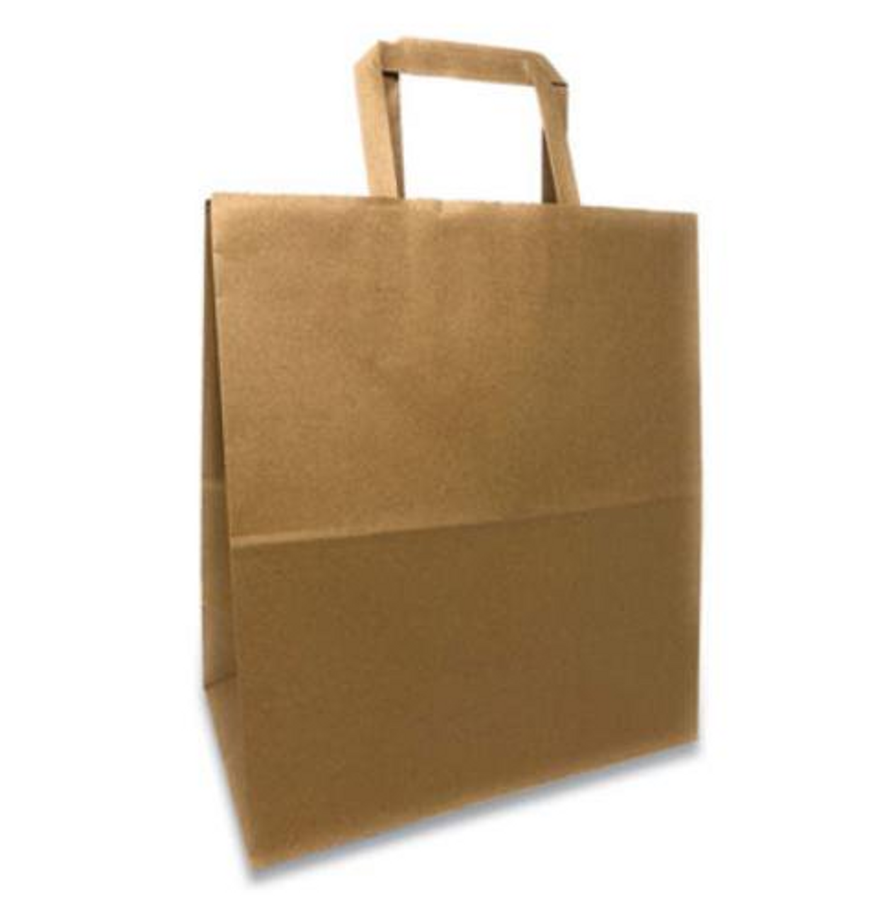 Kraft Paper Grocery Bags, 1/6 BL, Flat Handle - 12 x 7 x 17 for $149.01  Online
