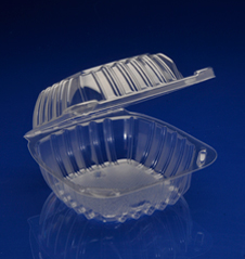 Clear Hinged Containers